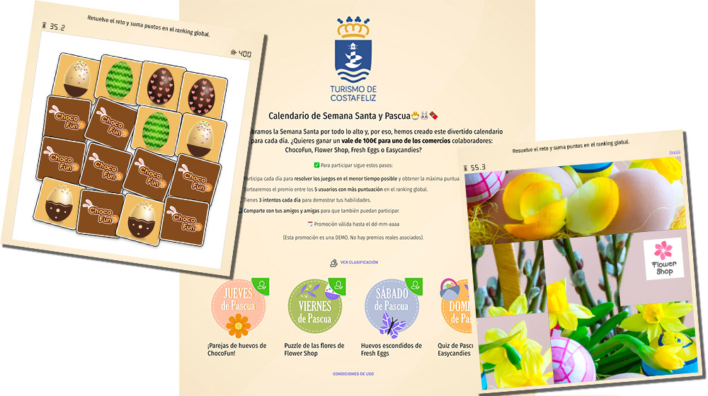 ejemplo de calendario multijuego de semana santa