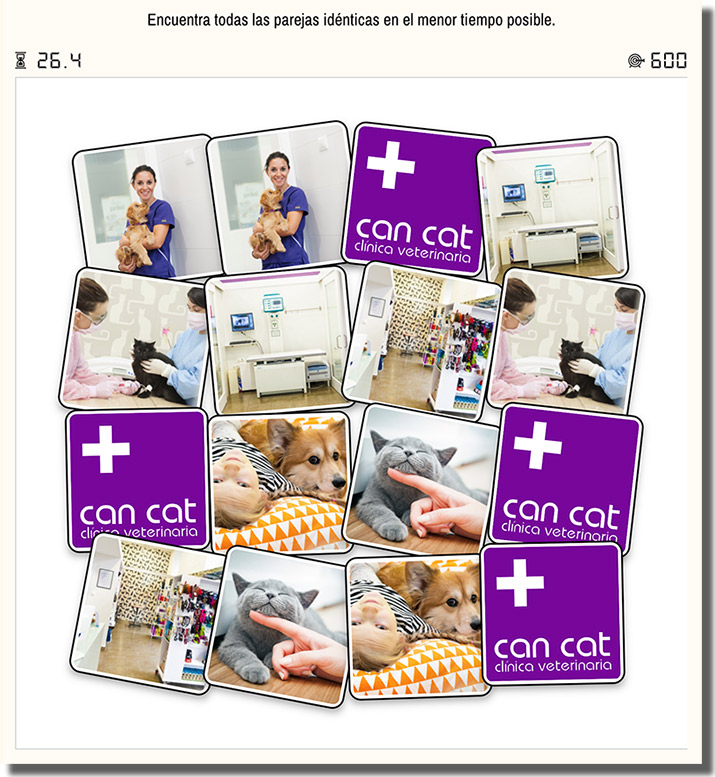 ejemplo de juego de memoria