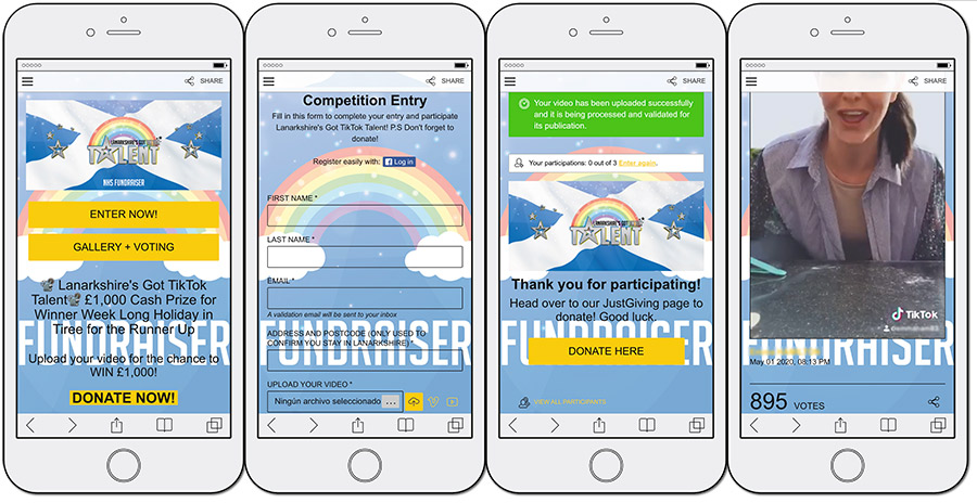concurso de videos de TikTok