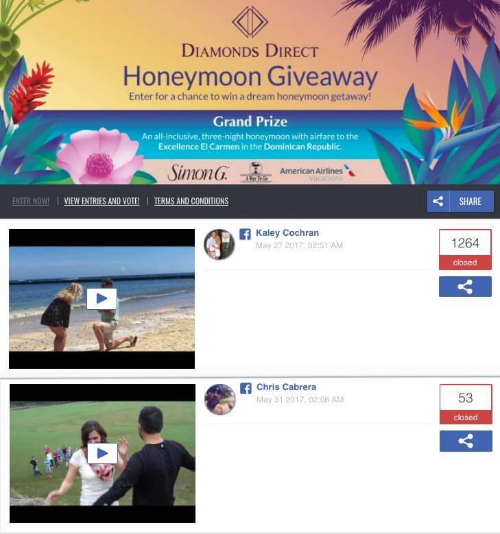 Diamonds_Direct_social_media_Video_Contest