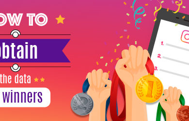 Data Of Winners Of An Instagram Sweepstakes