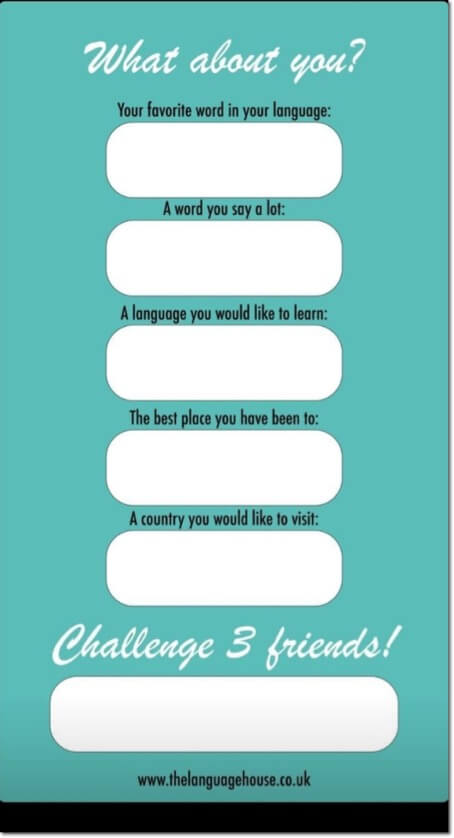 Employee engagement example from The Language House