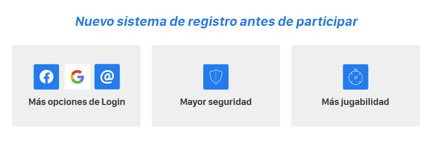 nuevo sistema registro antes participar