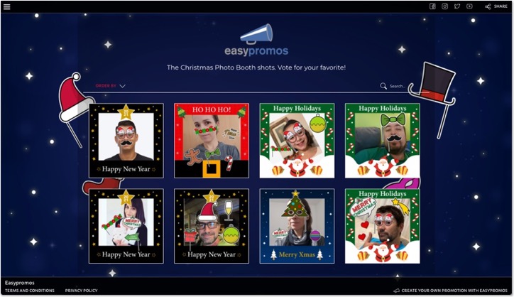 online events photo booth