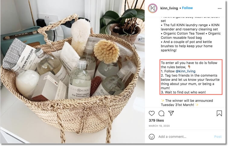 how to work on brand recognition with online promotions: an example of social media giveaways