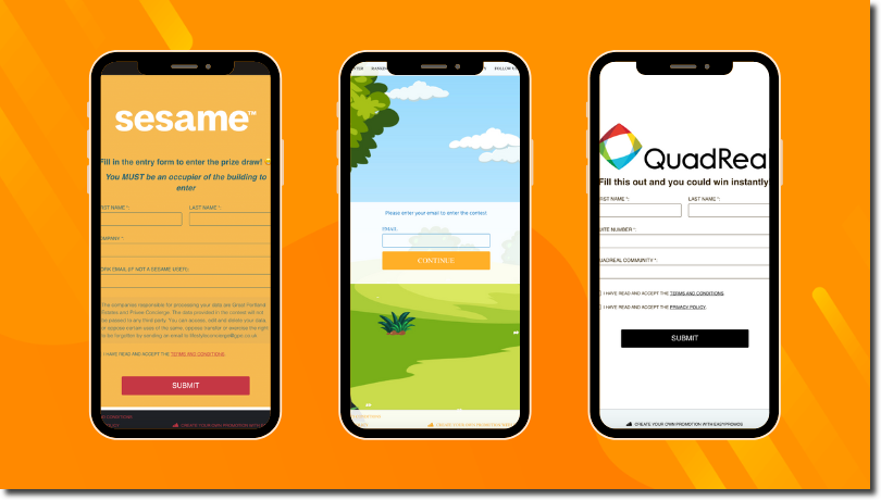 digital easter egg hunt registration form example