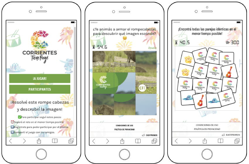 juegos de turismo para difusión marca y de un destino