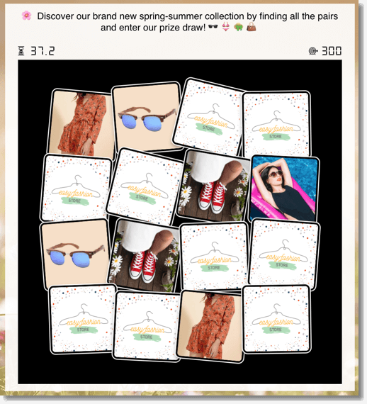 branded memory game examples show of your products
