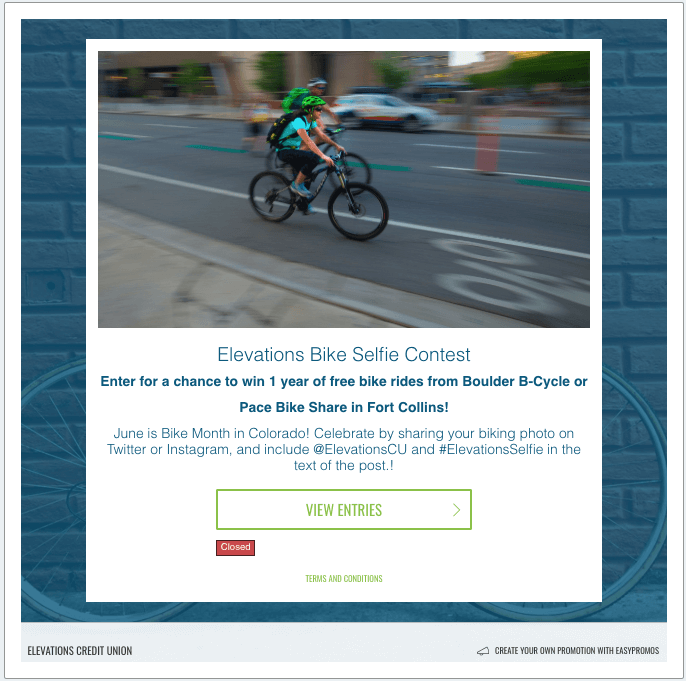 Giveaways for cycling teams and races