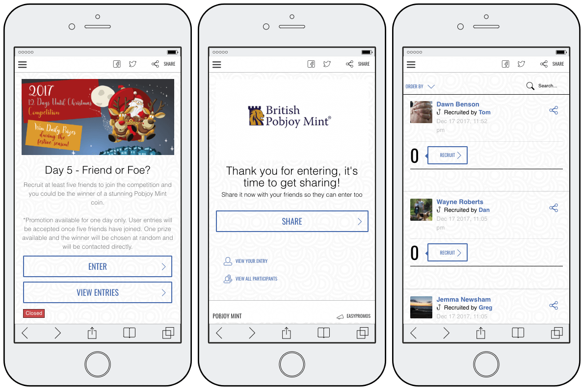 Recruiters brand affinity Christmas