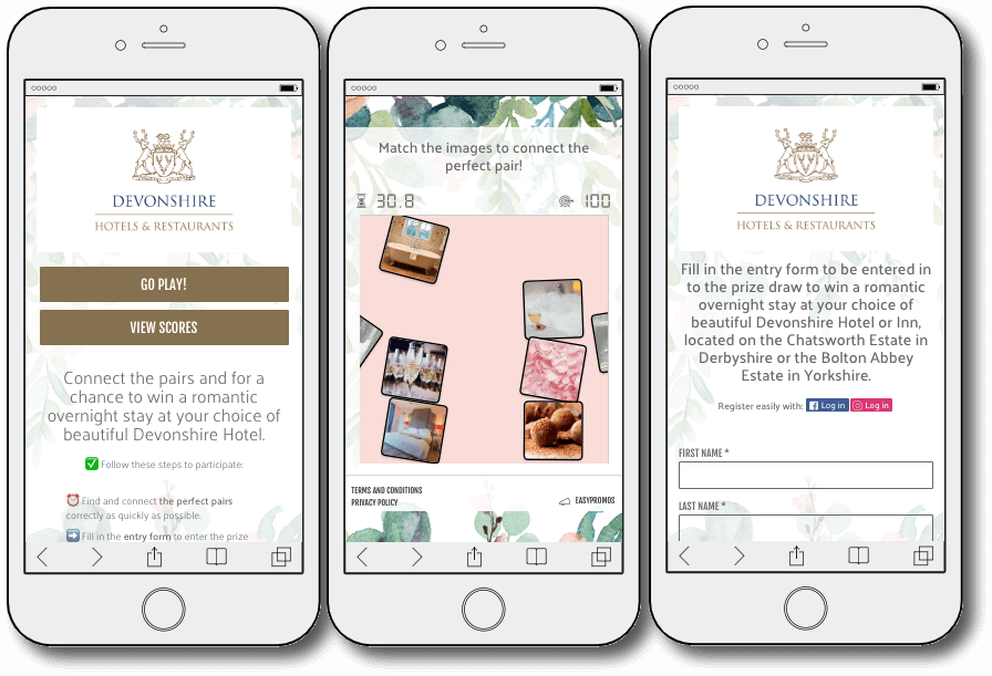 juego relacionar parejas san valentin