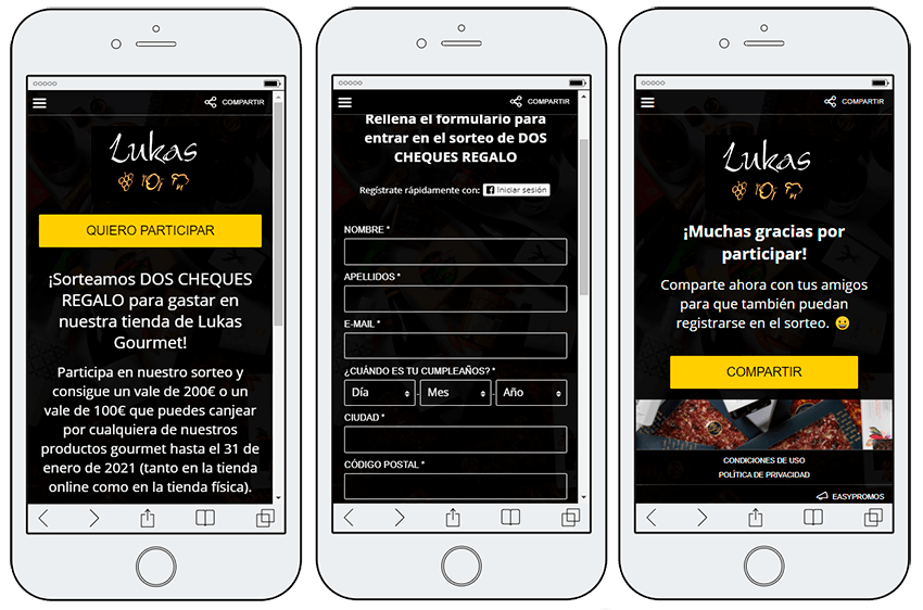 sorteo registro pequeño comercio